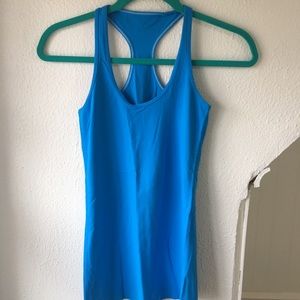 Lululemon cool racerback tank blue size 4 xs